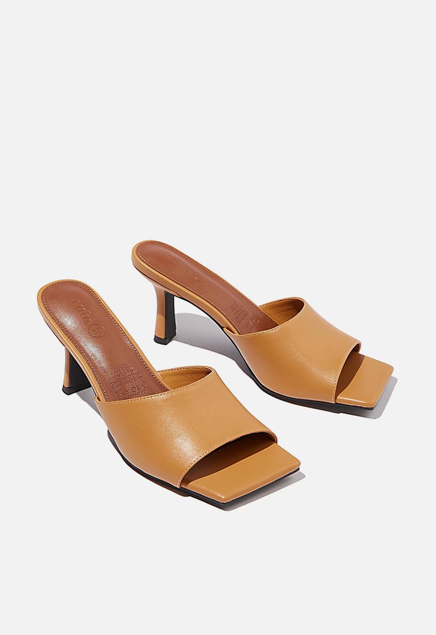 Cotton On - Elsie minimal mule - tan