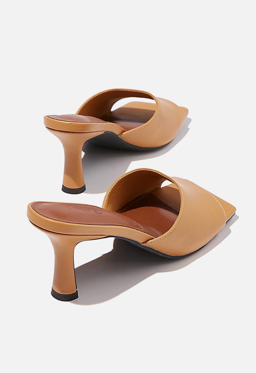 Cotton On - Elsie minimal mule - tan