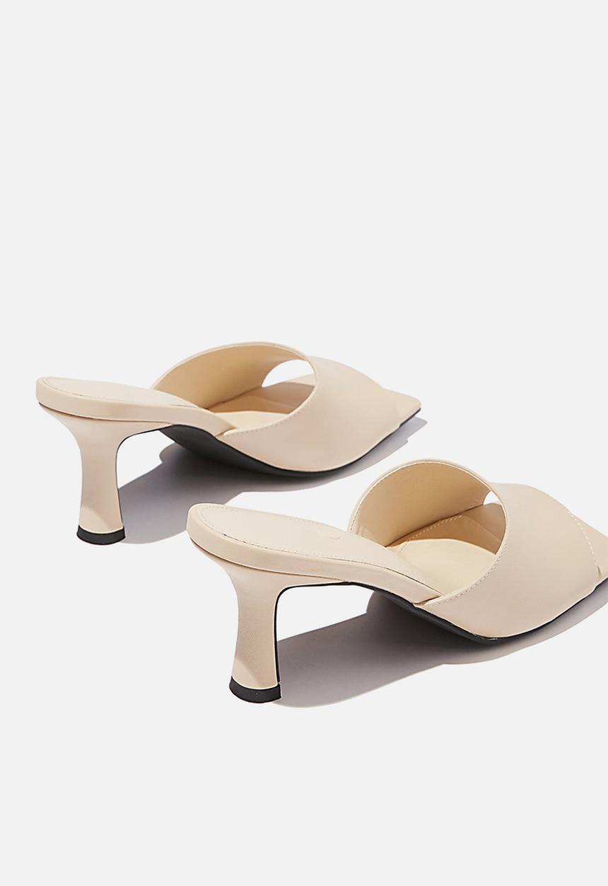 Cotton On - Elsie minimal mule - bone