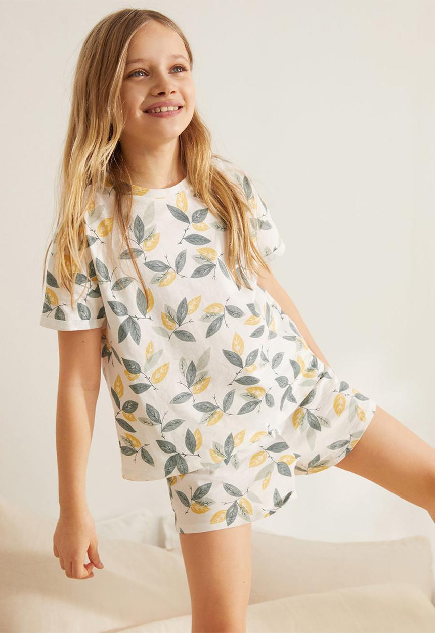 MANGO - Pyjamas leaf - multi