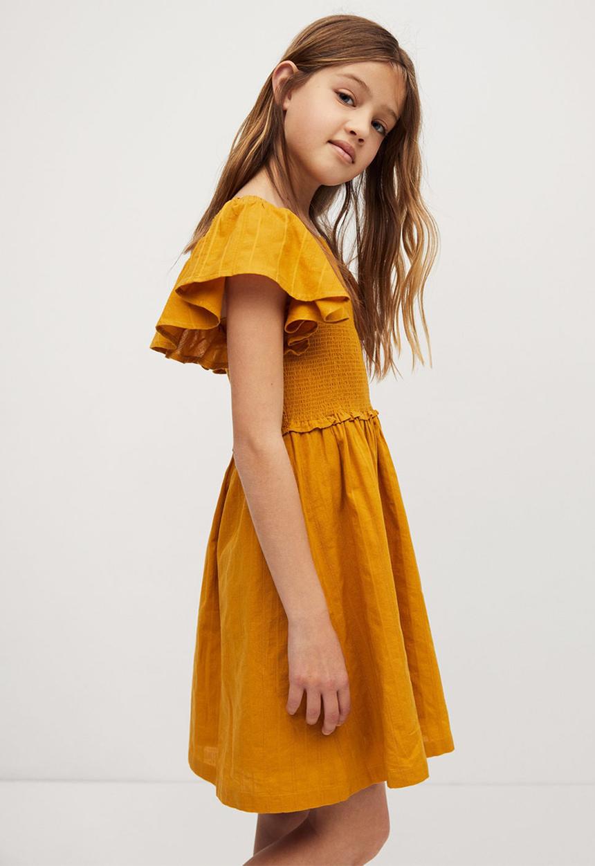 MANGO - Vestido natalie - yellow