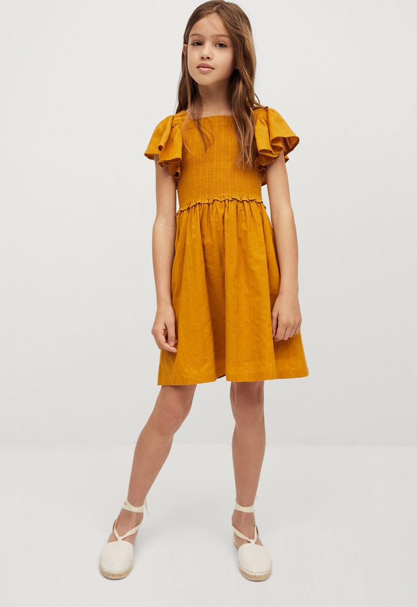 MANGO - Vestido natalie - yellow