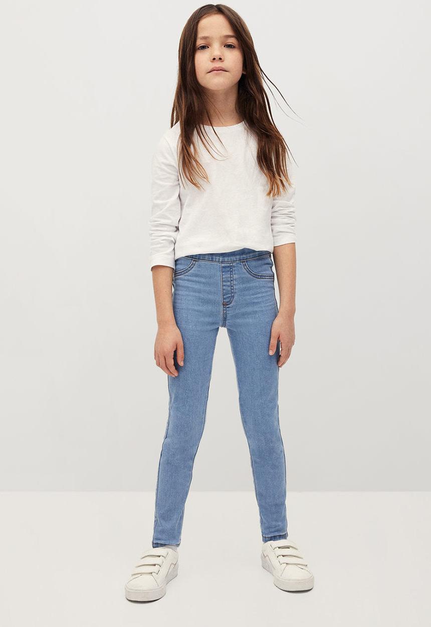MANGO - Jeans jegging - blue