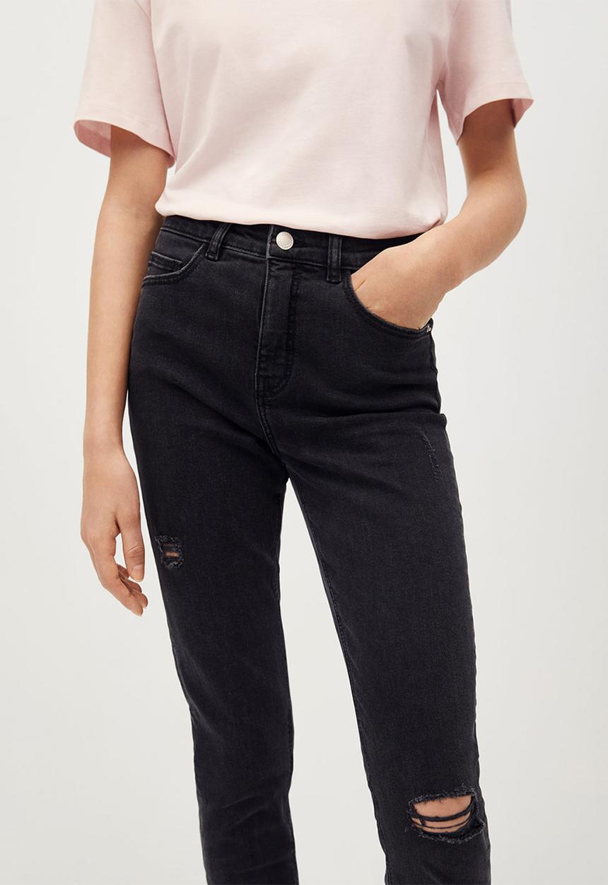MANGO - Jeans lake - black