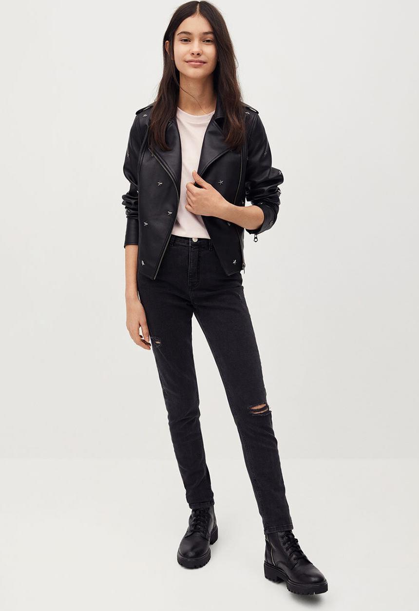 MANGO - Jeans lake - black
