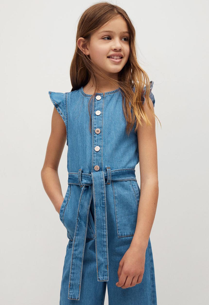 MANGO - Susan dungarees - blue