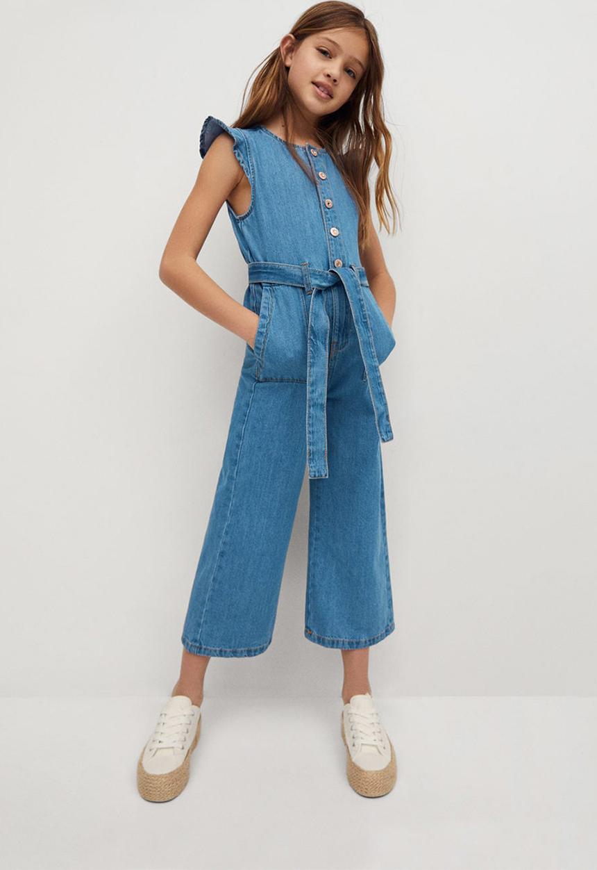 MANGO - Susan dungarees - blue