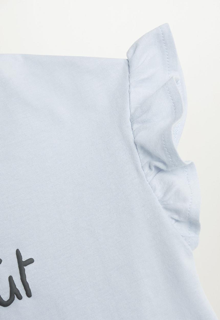 MANGO - T-shirt boleta - blue