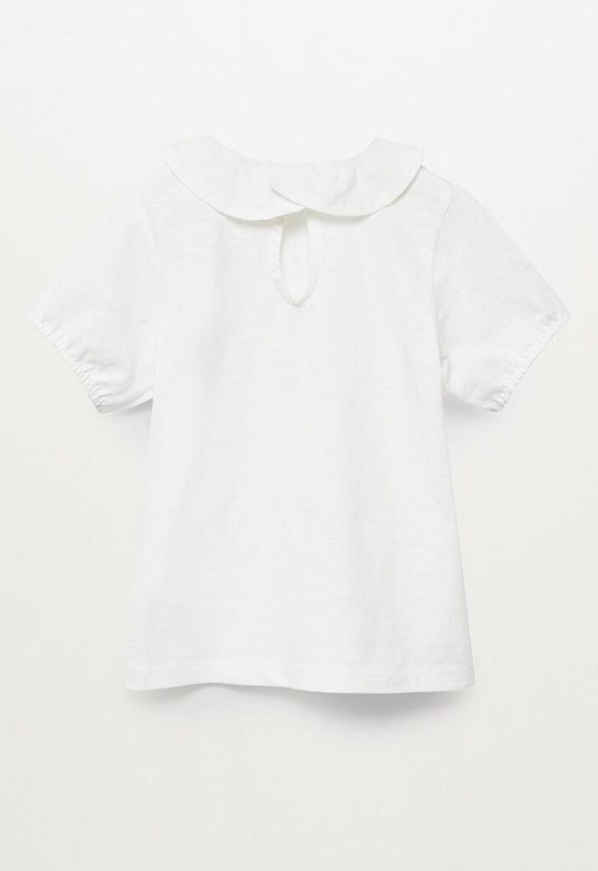 MANGO - T-shirt bean - white