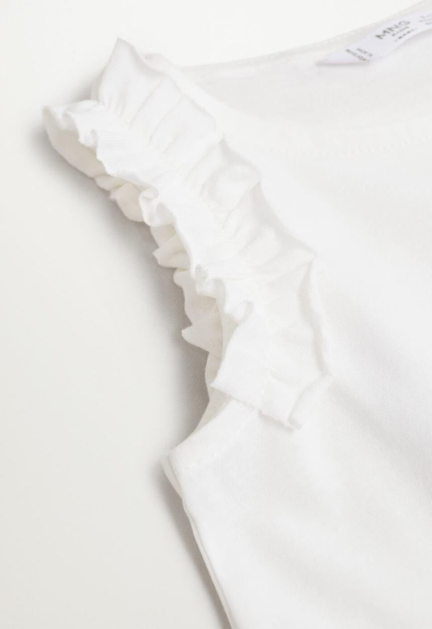 MANGO - Printed T-shirt lucy - white