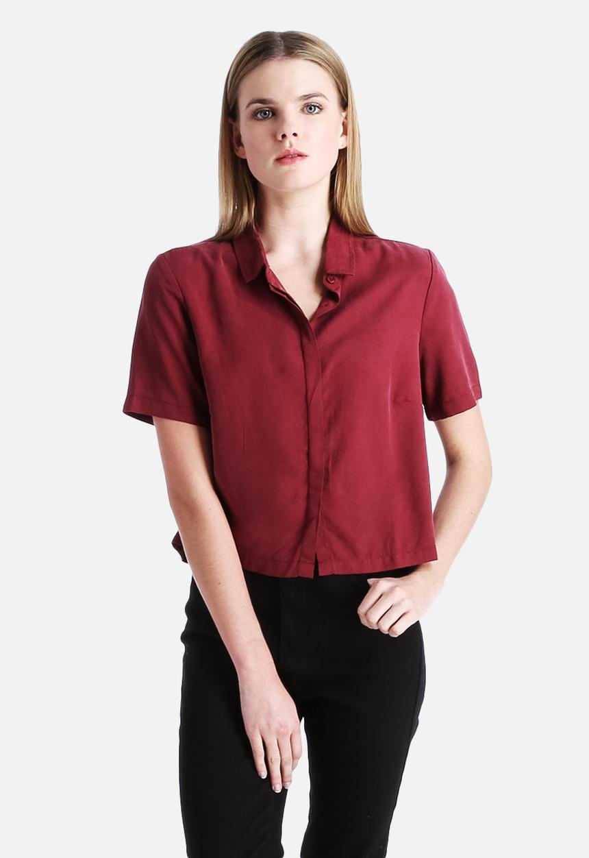 Native Youth - Tencel Cropped Shirt