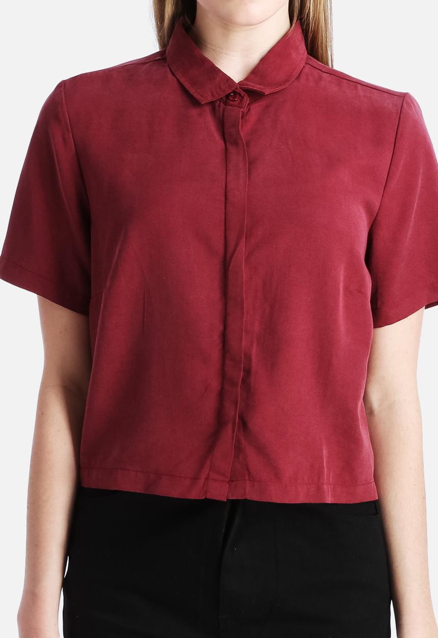 Native Youth - Tencel Cropped Shirt