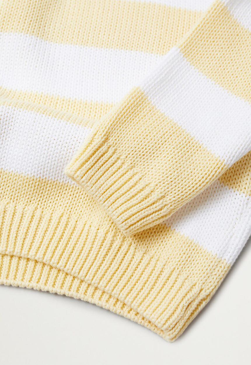 MANGO - Sweater kodak - yellow