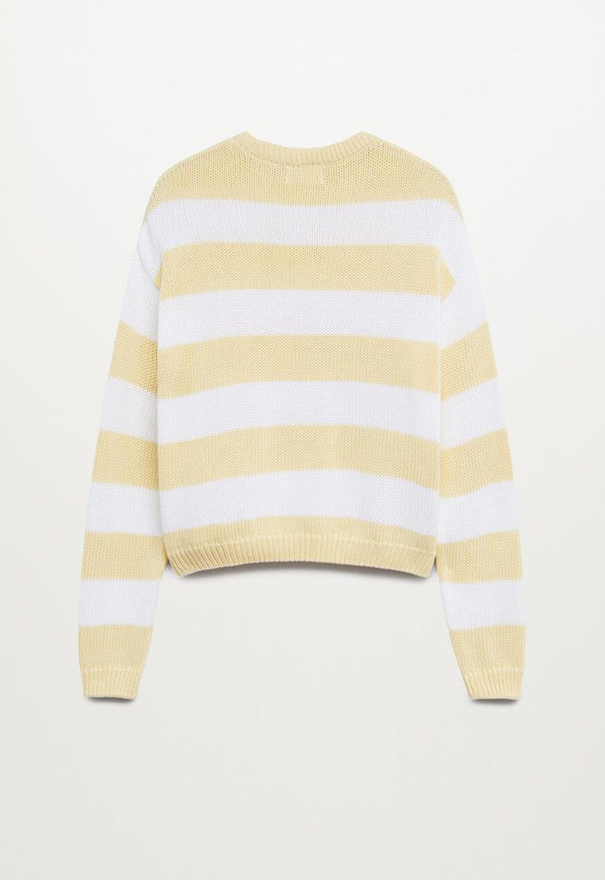 MANGO - Sweater kodak - yellow