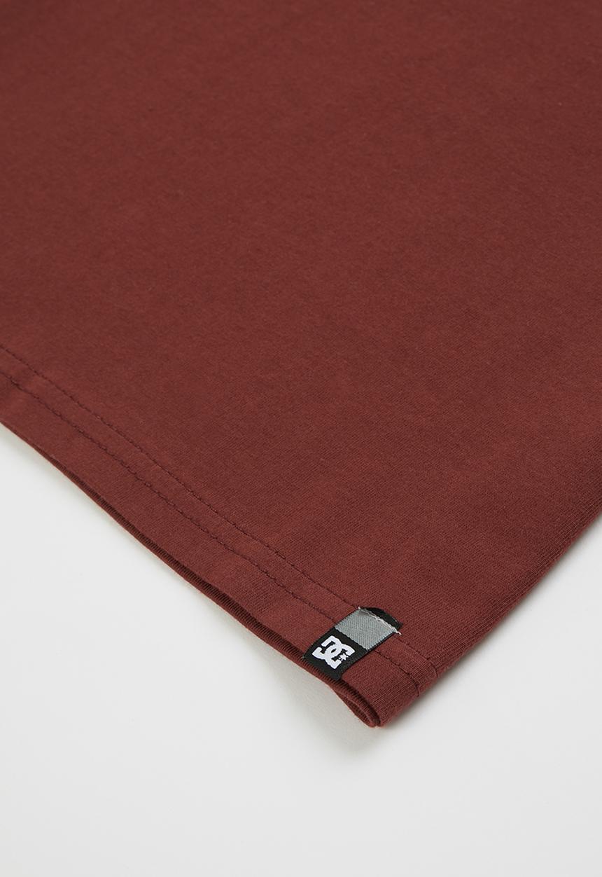 DC - Boxed in tee - burgundy