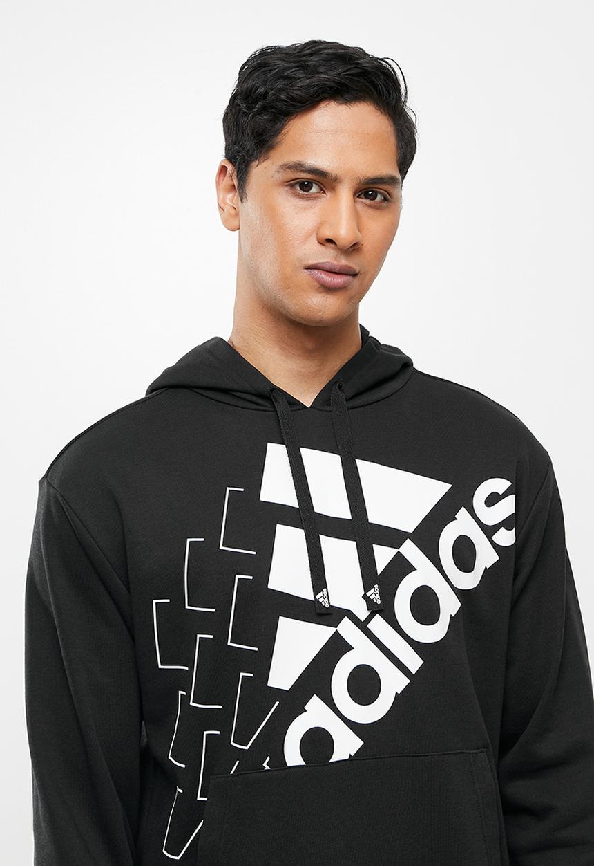 adidas Performance - Bluv hoodie - black & white