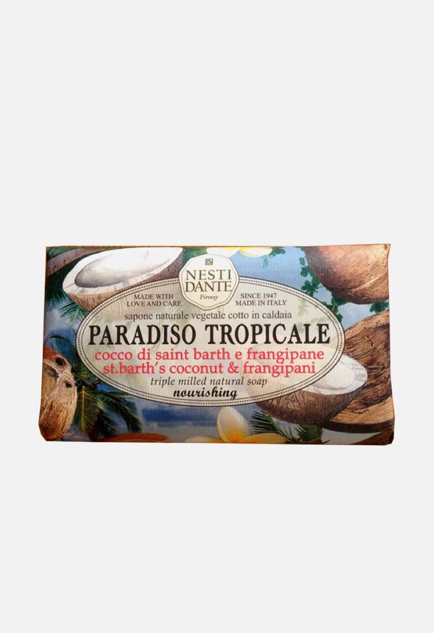 NESTI DANTE - Paradiso Tropical St. Bath Coconut & Frangipane Soap Bar