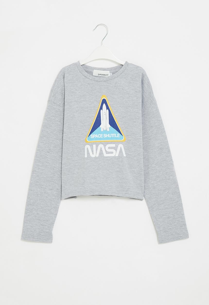 Superbalist - Girls nasa crop top - multi