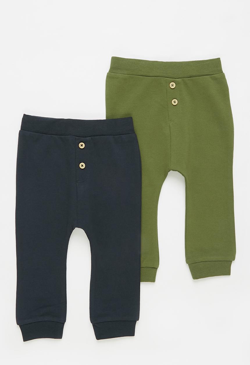 Name It - Sefin 2 pack pants - navy & khaki 