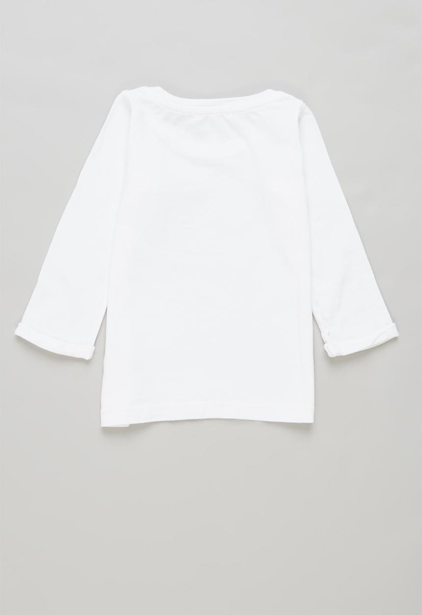 Sticky Fudge - 2 pack dotted stripe tee - grey & orchid