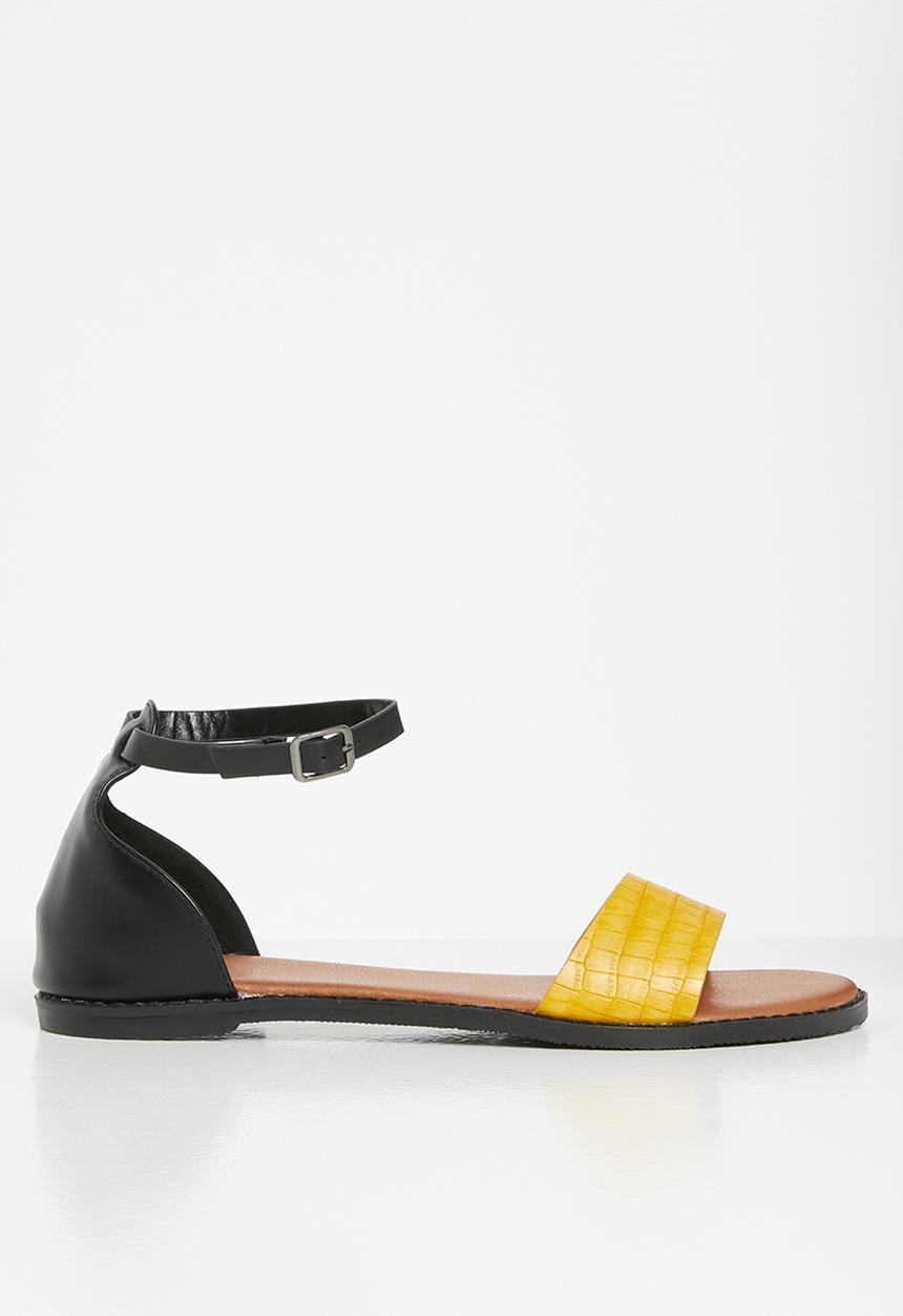 Footwork - Trenn ankle strap sandal - yellow