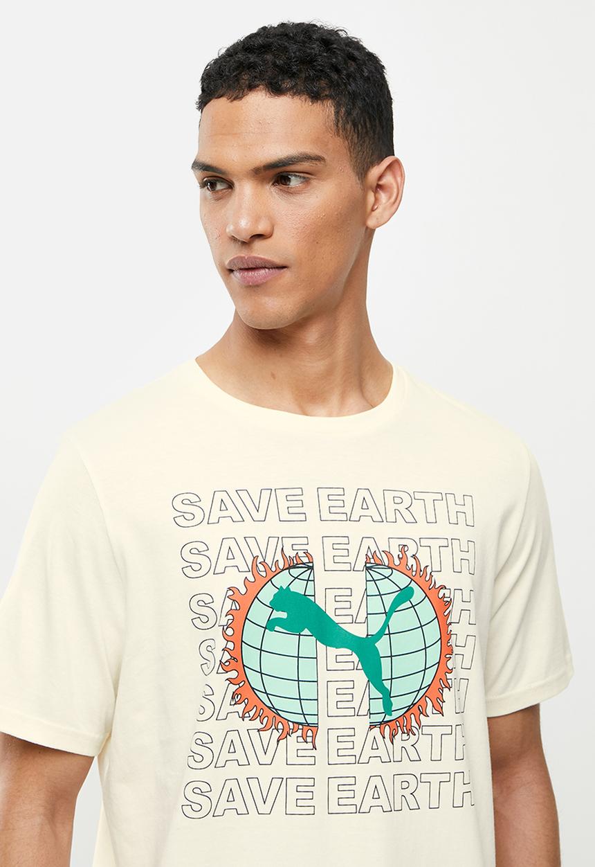PUMA - Graphic tee key moments - eggnog