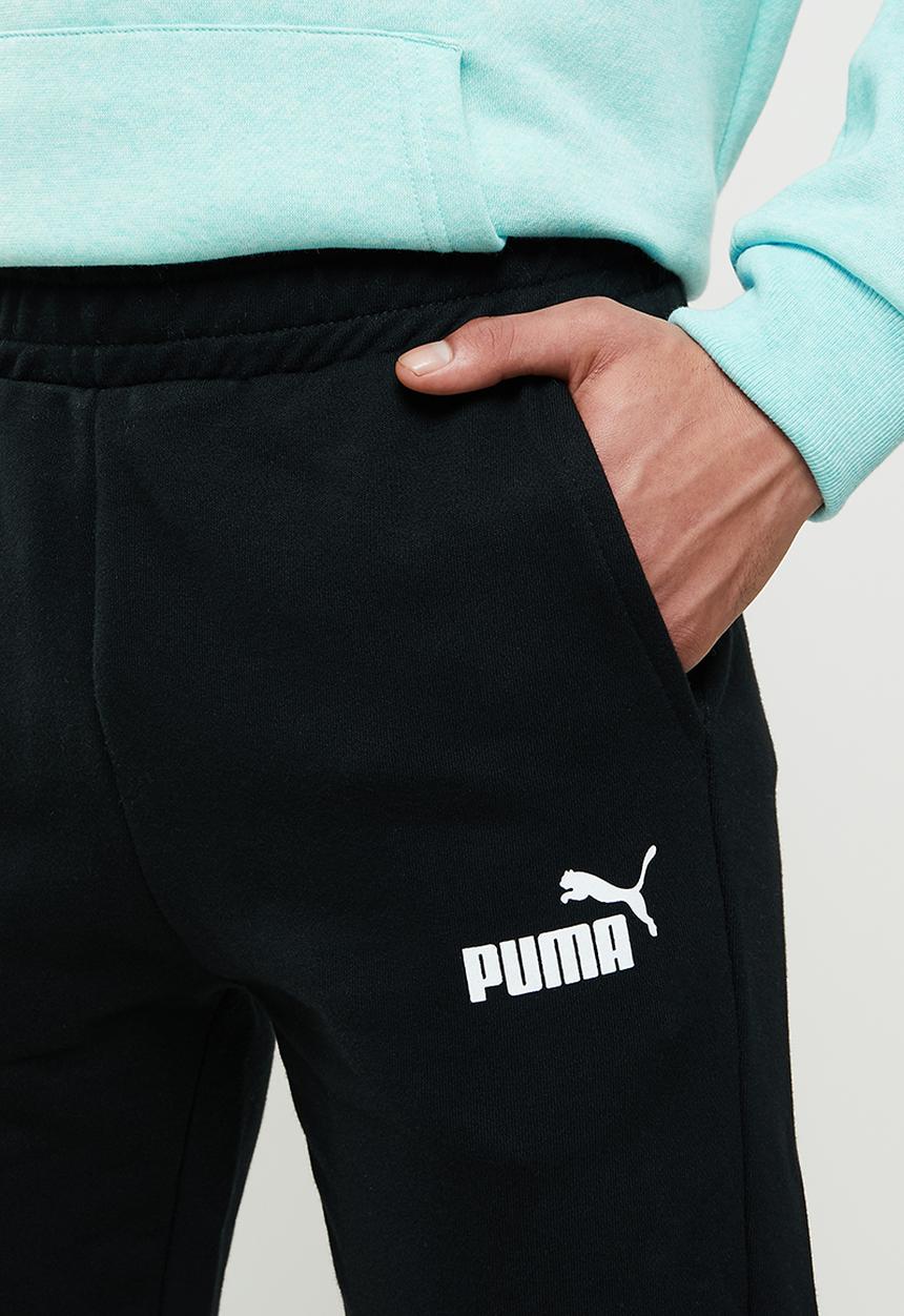 PUMA - Ess slim pants tr - medium gray heather