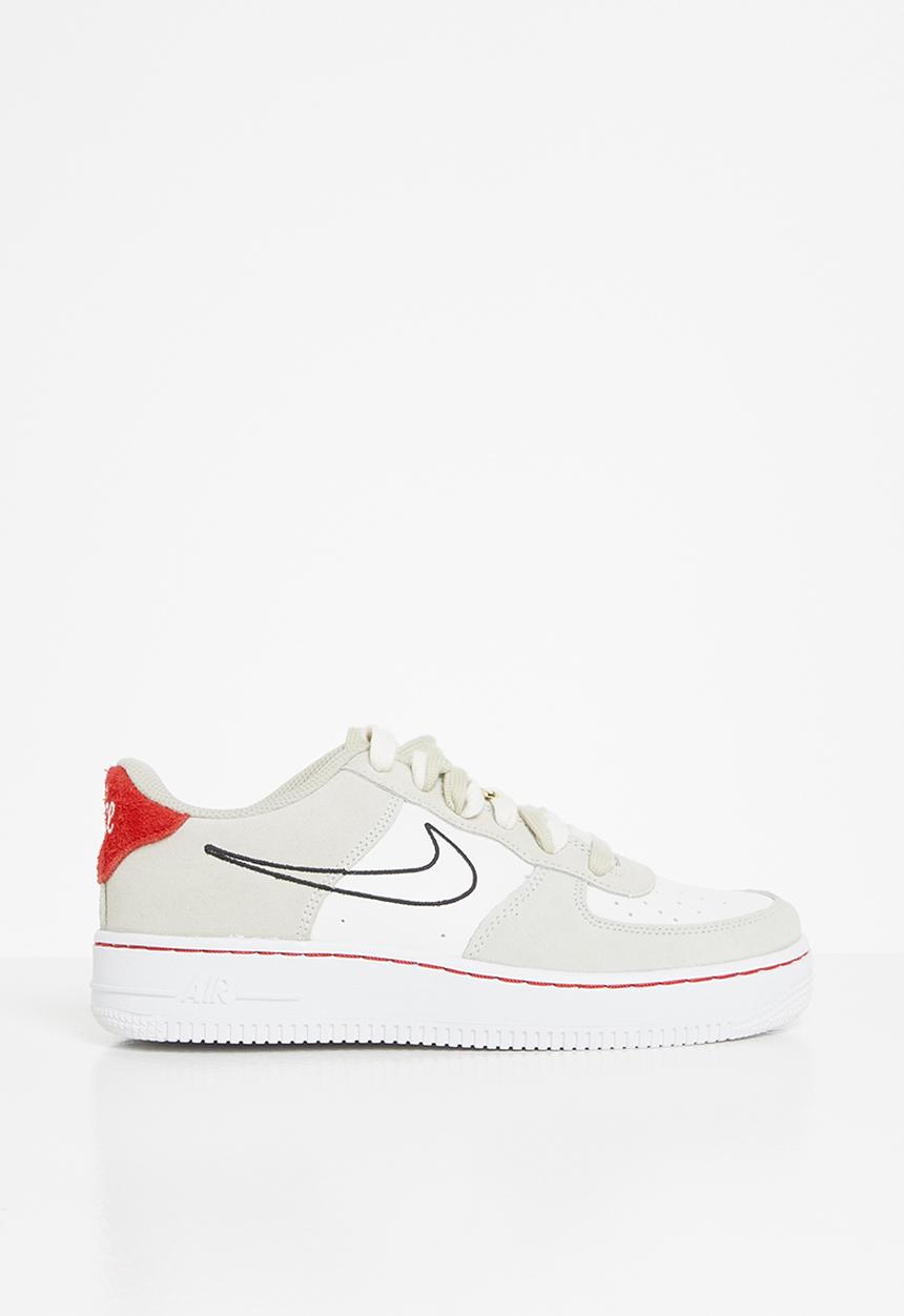 Nike - Nike air force 1 lv8 s50 - light stone/black-sail-university red