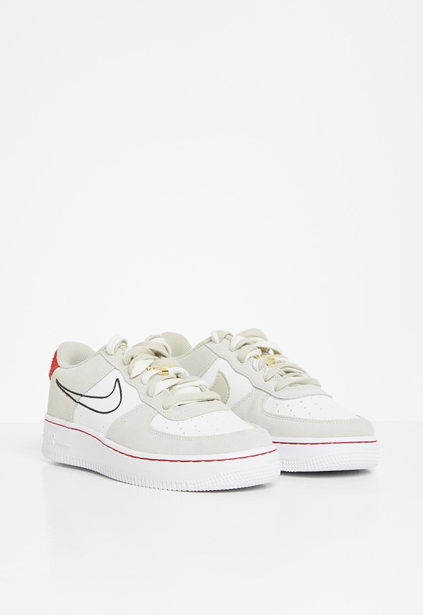 Nike - Nike air force 1 lv8 s50 - light stone/black-sail-university red