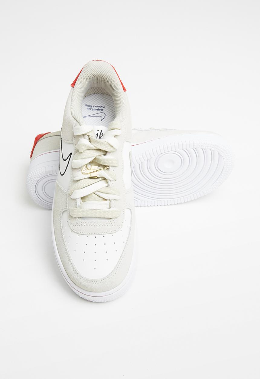 Nike - Nike air force 1 lv8 s50 - light stone/black-sail-university red