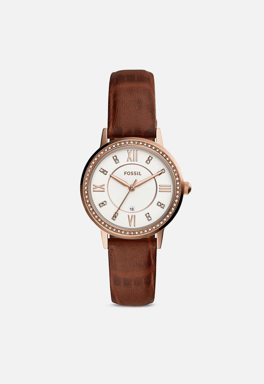 Fossil - Gwen - rose gold & tan