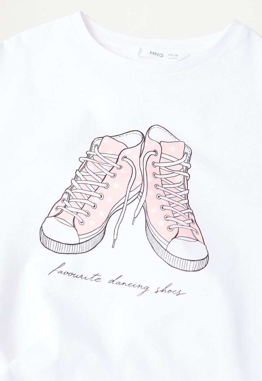 MANGO - Candy8 short sleeve tee - white
