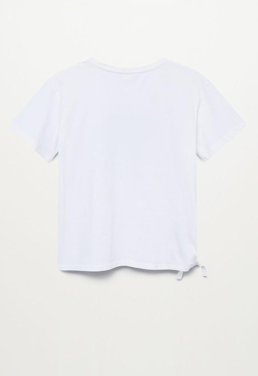 MANGO - Elephant short sleeve tee - white