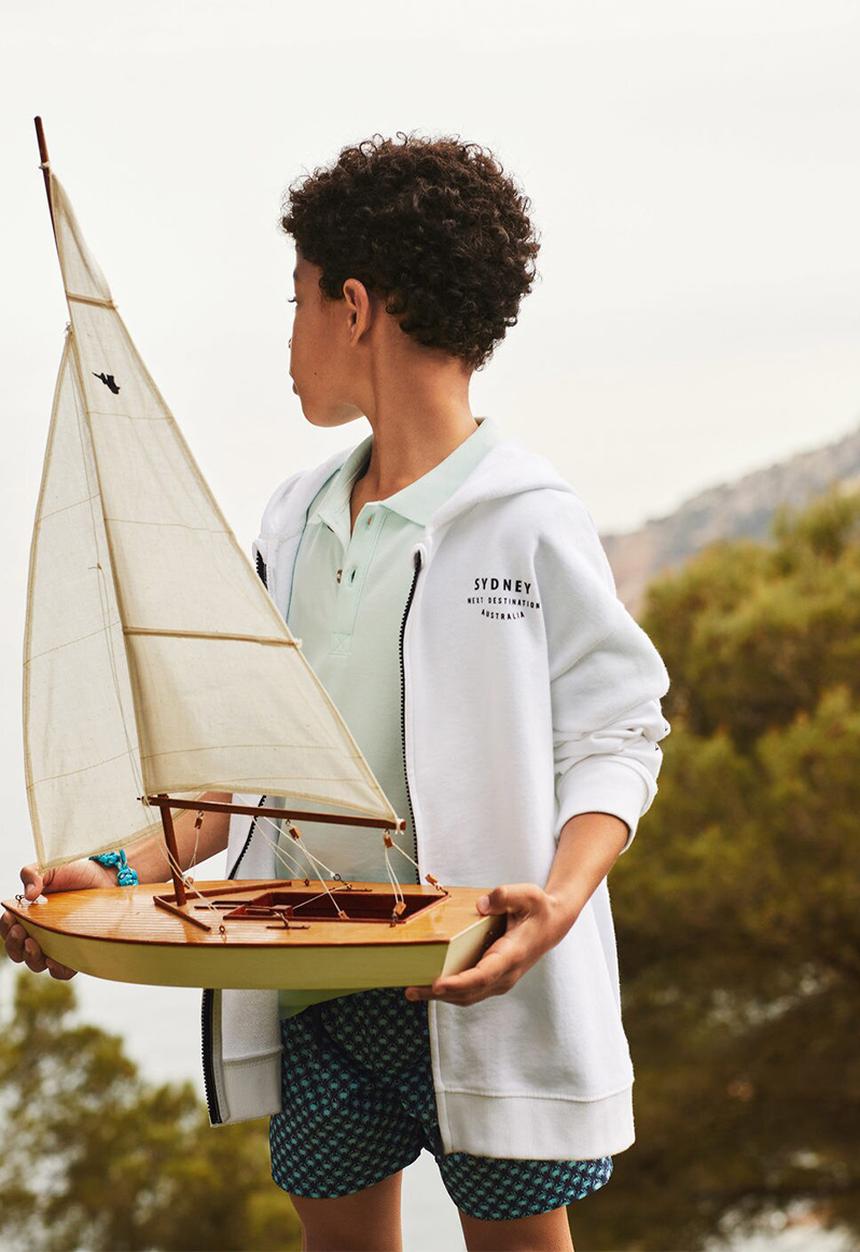 MANGO - Sweatshirt sydney - white 