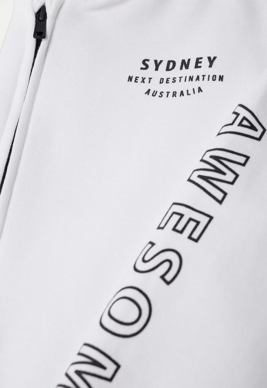 MANGO - Sweatshirt sydney - white 
