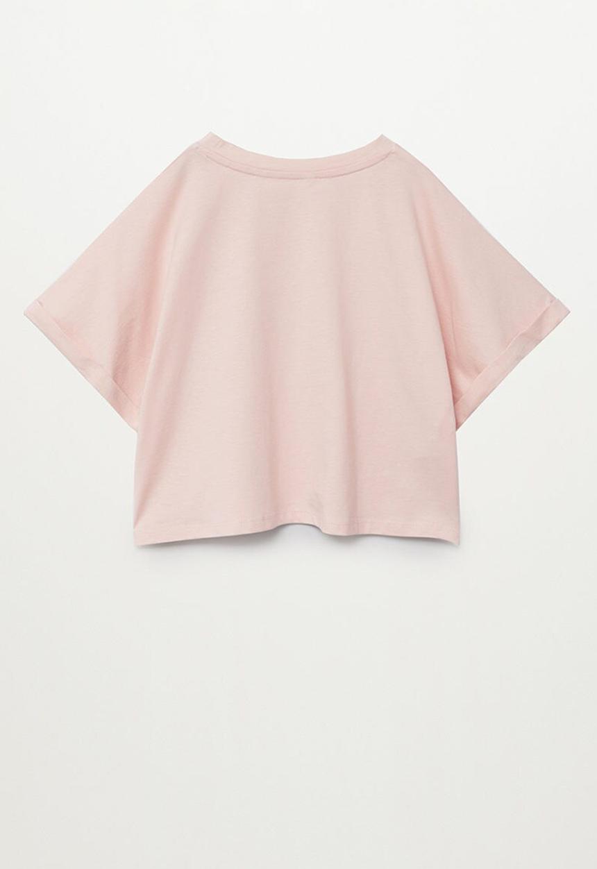MANGO - Camiseta vacances - pink