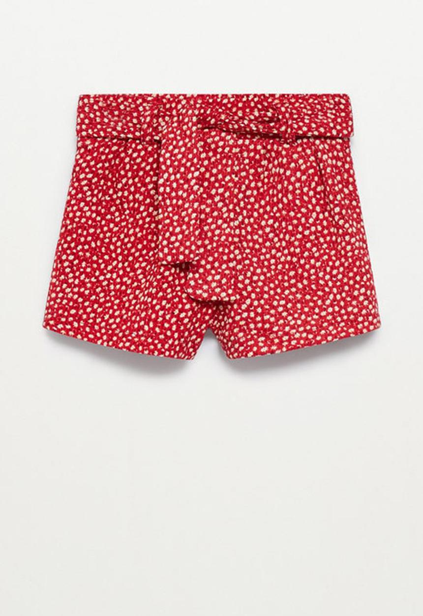 MANGO - Short rovisho - red