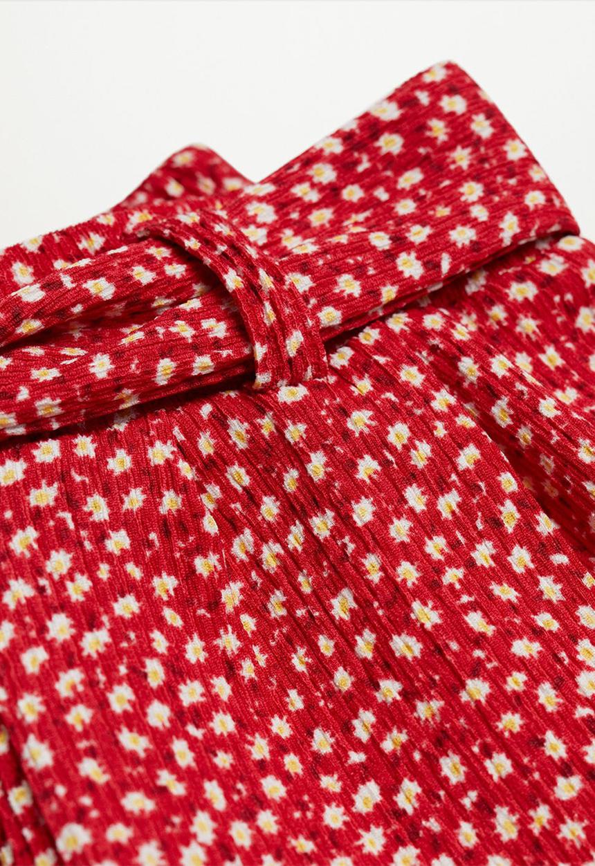 MANGO - Short rovisho - red