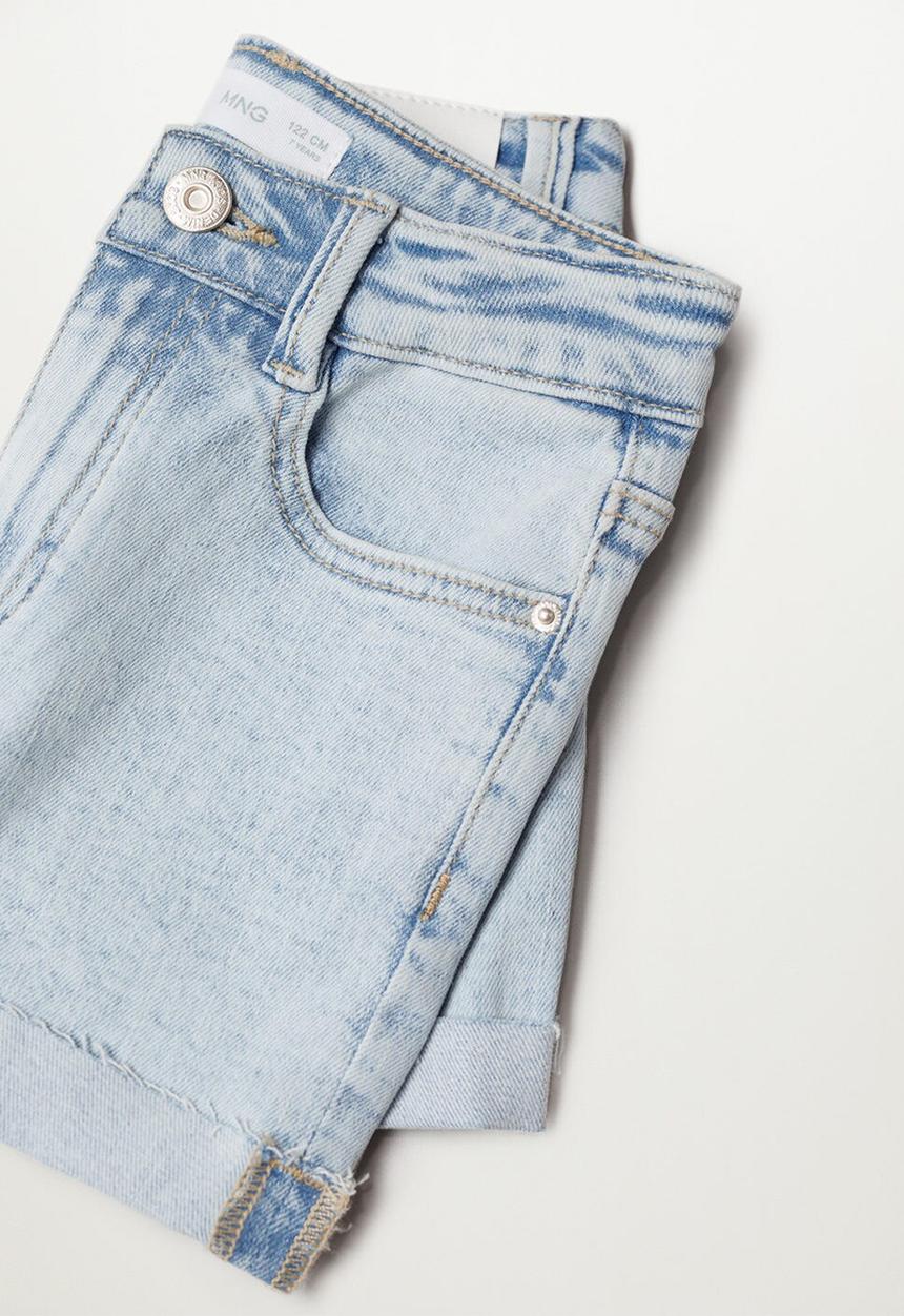 MANGO - Shorts chip - light blue