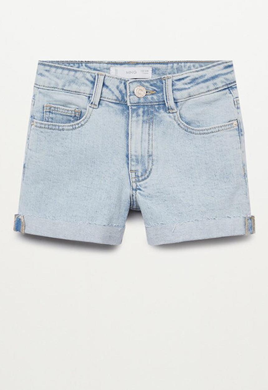 MANGO - Shorts chip - light blue