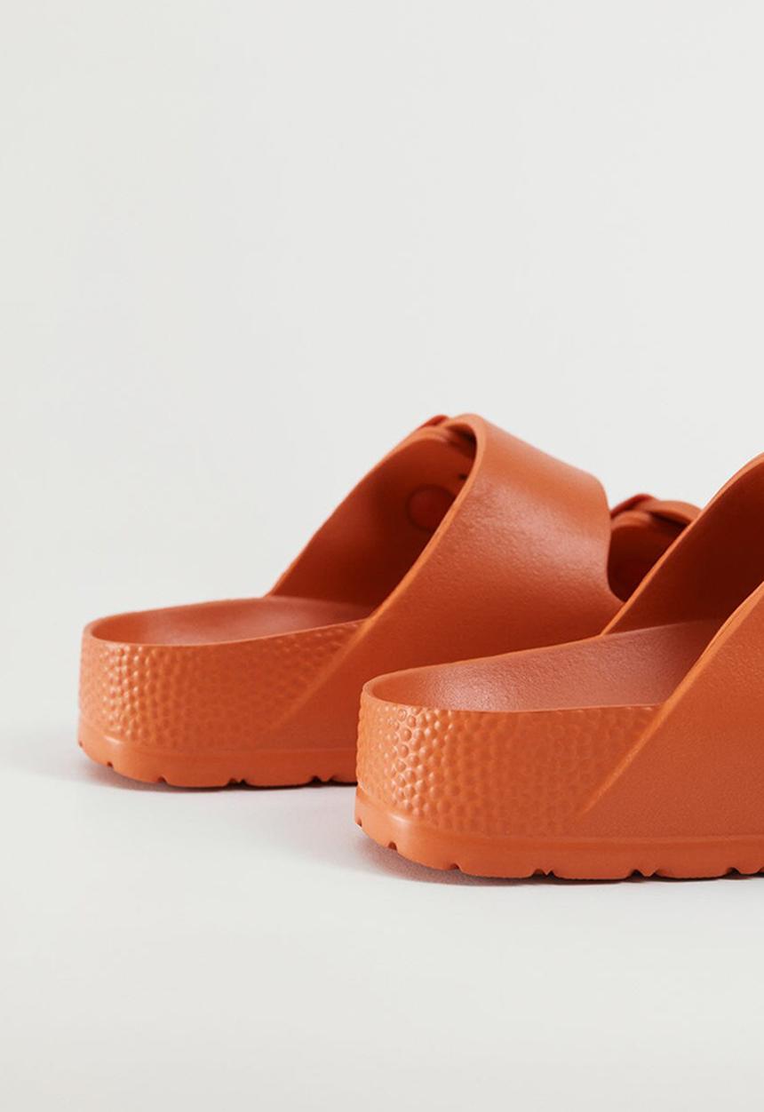 MANGO - Chancla poolb - orange