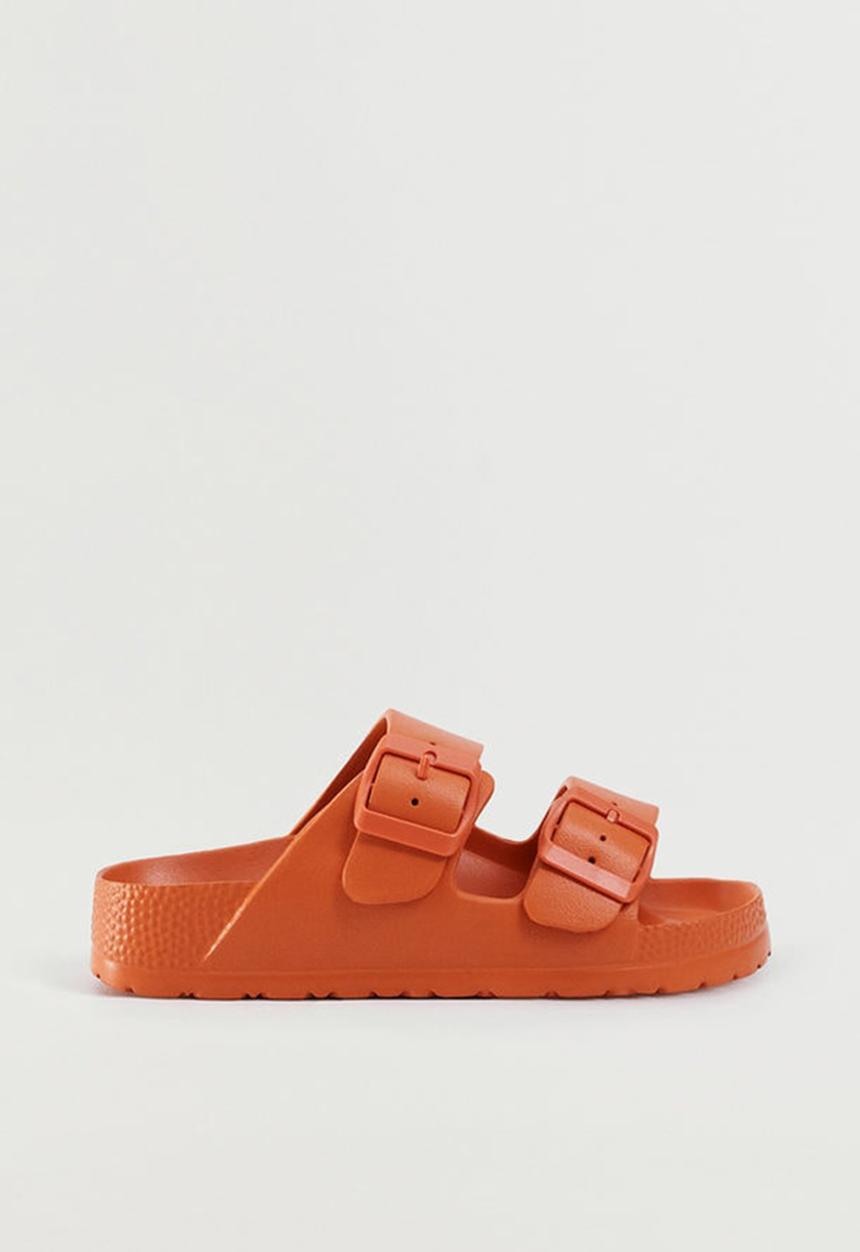 MANGO - Chancla poolb - orange