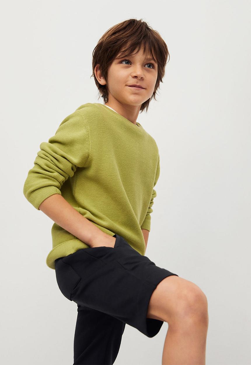 MANGO - Bermuda shorts mark - black