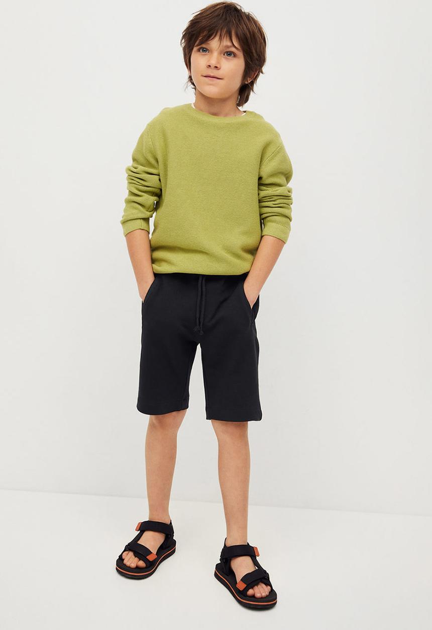 MANGO - Bermuda shorts mark - black