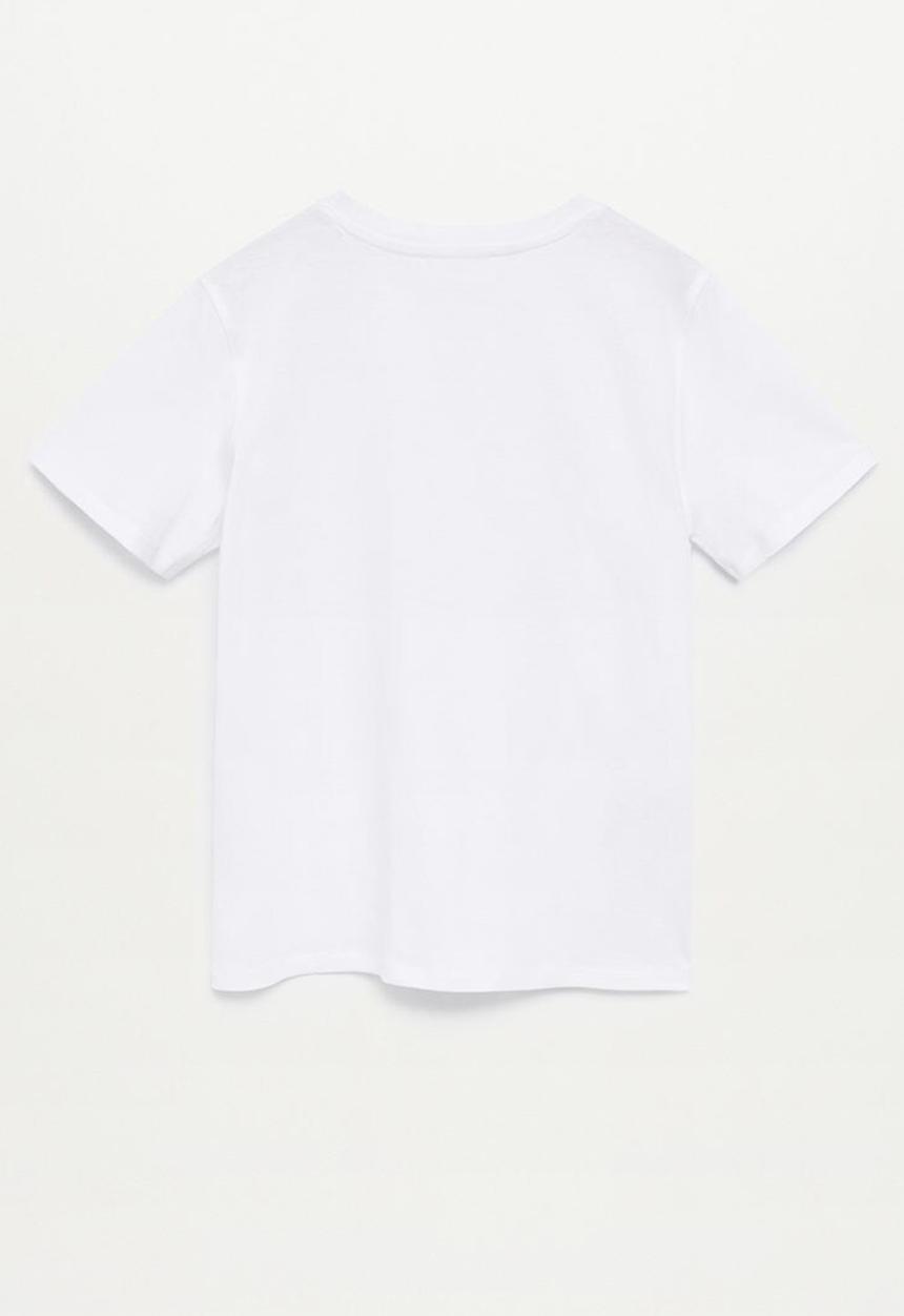 MANGO - T-shirt thinking - white