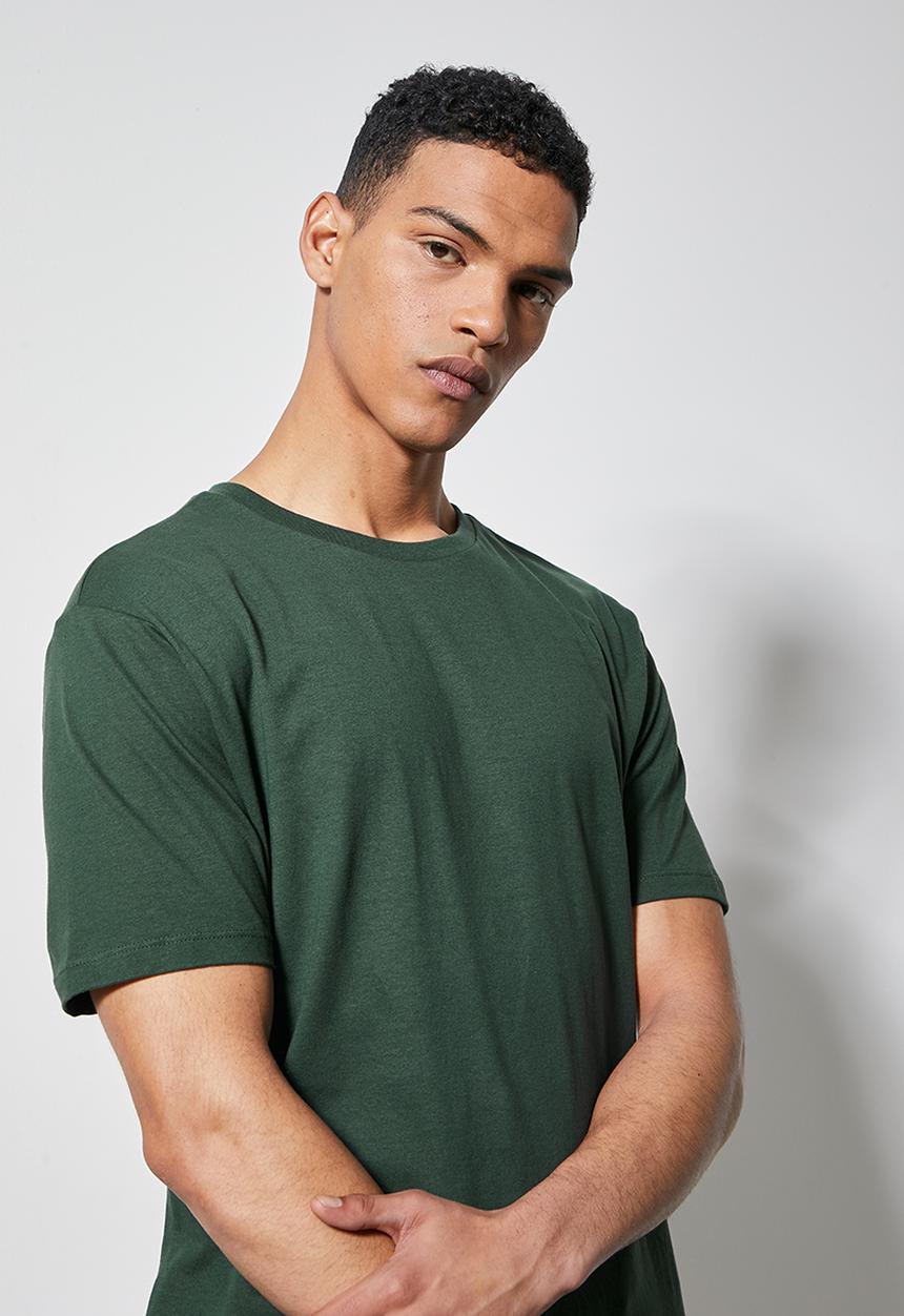 Superbalist - 2 Pack Nate crew neck tee - beige & dark green