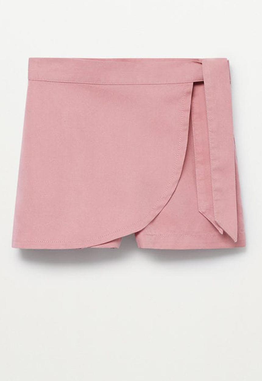 MANGO - Shorts lines - pink
