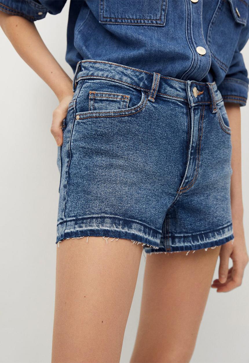 MANGO - Shorts emma - blue
