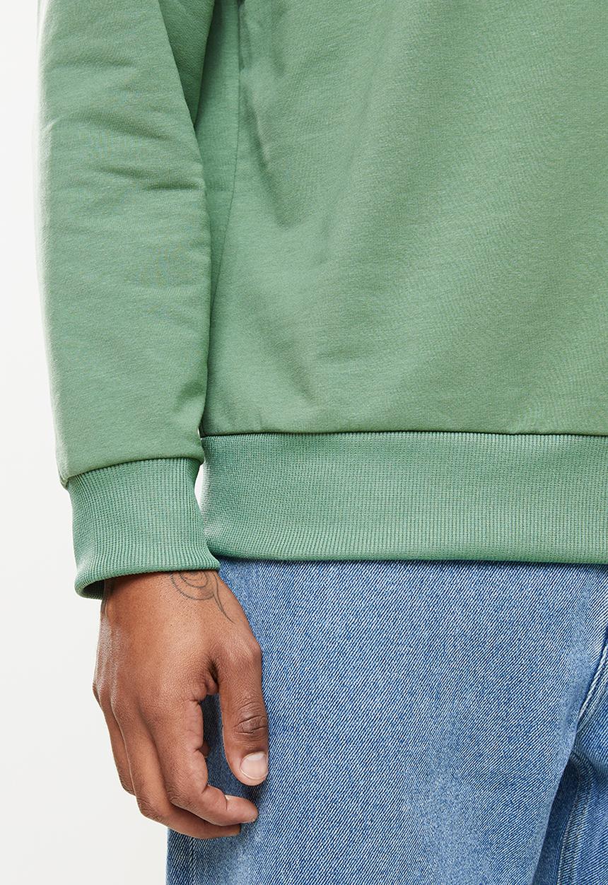 STYLE REPUBLIC - Plain crew neck sweat top - green