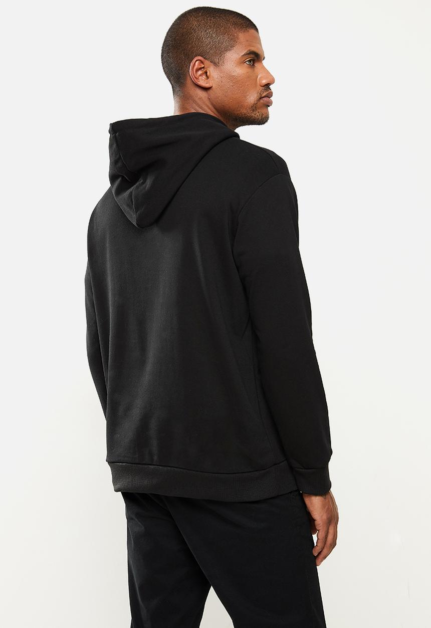 STYLE REPUBLIC - Plain hoodie pullover sweat - black